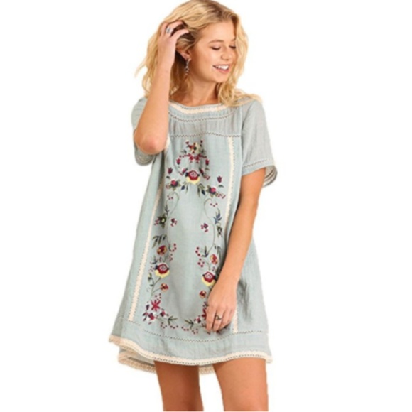 floral tunic dress